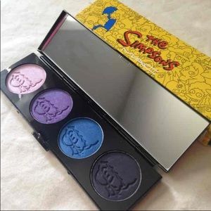 MAC The Simpsons eyeshadow quad NIB